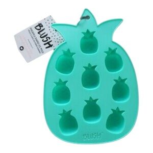 Blush Pineapple Shaped Ice Mold Silicone Pineapple Ice Tray Tropical Party